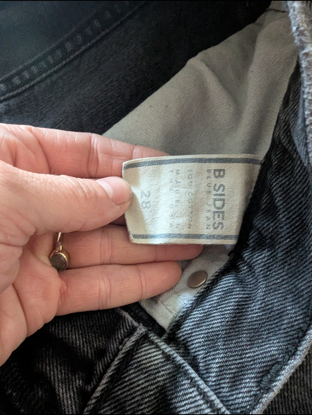 B SIDES Lasso Jeans - Picture 2 of 2